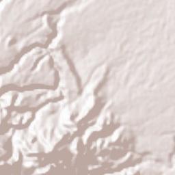 Canhandugan Terrain Map