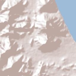 La Asunción Terrain Map