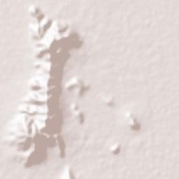 Angkor Chey Terrain Map