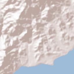 San Joaquin Terrain Map