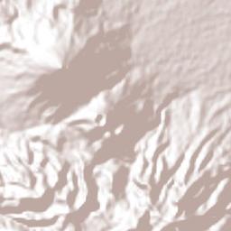 La Fortuna Terrain Map