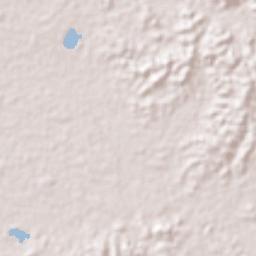 Santa Rosa Terrain Map