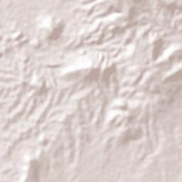 Turbaná Terrain Map