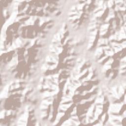 Amphoe La-un Terrain Map