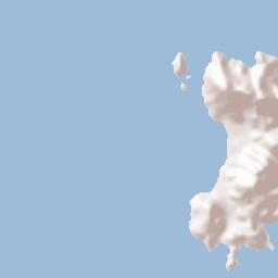 Koh Tao Terrain Map