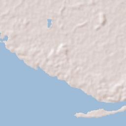 Puntarenas Terrain Map