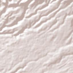 Alajuela Terrain Map