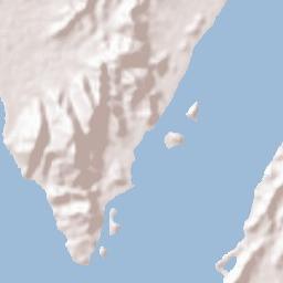 Kawthoung Terrain Map