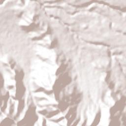 Santa Ana Terrain Map