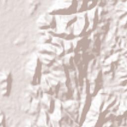 Ranong Terrain Map
