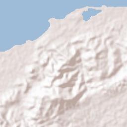 Pinayagan Norte Terrain Map