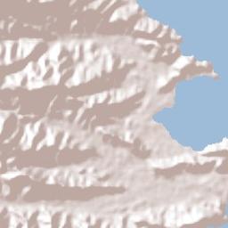 Paquera Terrain Map