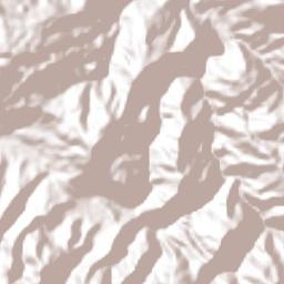 Turrialba Terrain Map
