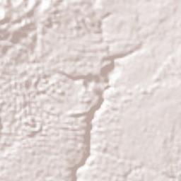 Catigbian Terrain Map