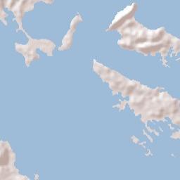 Bastimentos Terrain Map