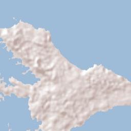 Isla Bastimentos Terrain Map