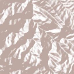 Distrito de Changuinola Terrain Map