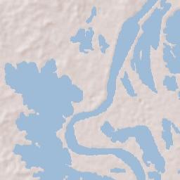 Magangué Terrain Map