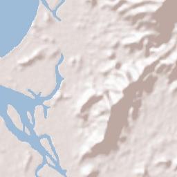 Amphoe Khura Buri Terrain Map