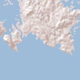 Punta Laurel Terrain Map