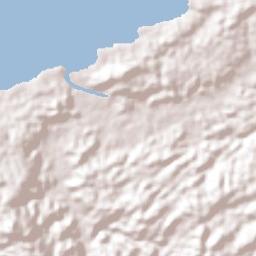 Coclé del Norte Terrain Map