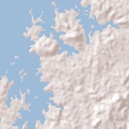 Cerro Cama Terrain Map