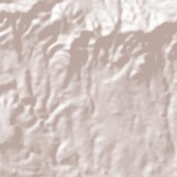 Addis Ababa Terrain Map