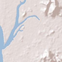 Amphoe Takua Pa Terrain Map