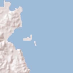 Cagwait Terrain Map