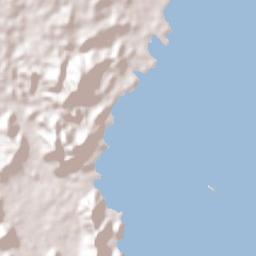 La Mitra Terrain Map