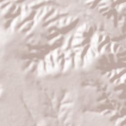 East Harerghe Zone Terrain Map