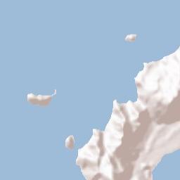 Côn Sơn Terrain Map