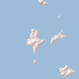 Contadora Terrain Map