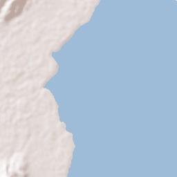 Tarusan Terrain Map