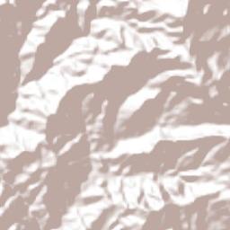 Piedras Gordas Terrain Map