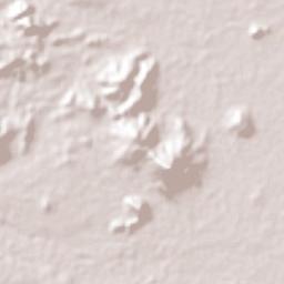 El Caño Terrain Map