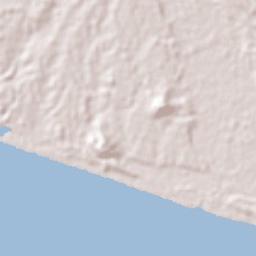 Santa Cruz Terrain Map