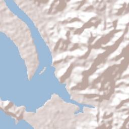 Quebrada de Piedra Terrain Map