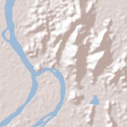 Nechí Terrain Map