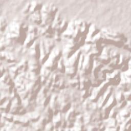 Las Trancas Terrain Map