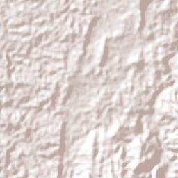 Cáceres Terrain Map