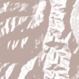 Chinácota Terrain Map