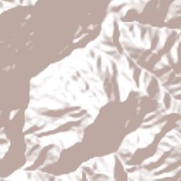 California Terrain Map