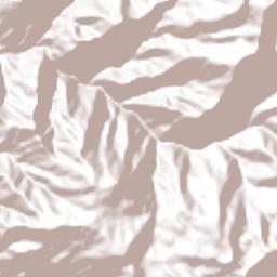 Vetas Terrain Map