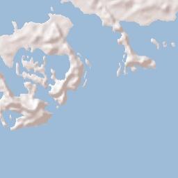 Koror Terrain Map