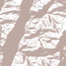 Santa Bárbara Terrain Map