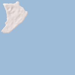 Angaur State Terrain Map