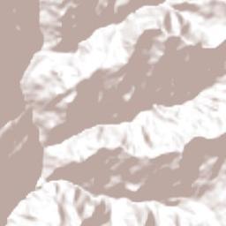 San Andrés Terrain Map