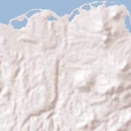 Santa Clara Terrain Map