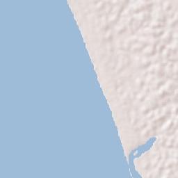 Kalutara Terrain Map